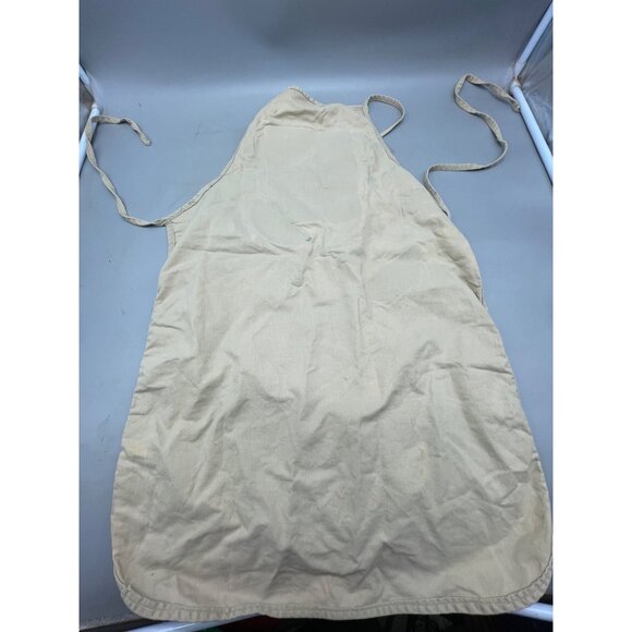 handmade apron watermelon brown red over neck back tie  one size READ - Picture 6 of 7